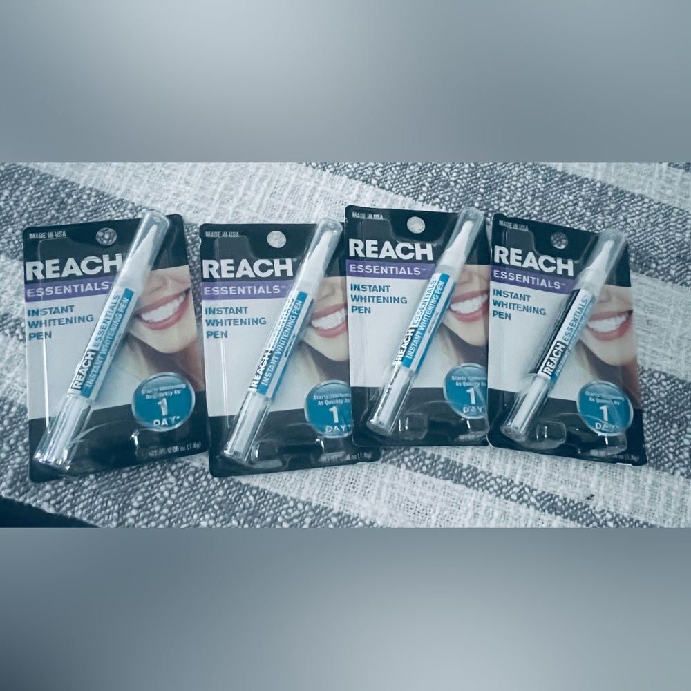 REACH Essentials Instant Whitening Pen ~ Lot of 4 ~ Sealed! HTF!